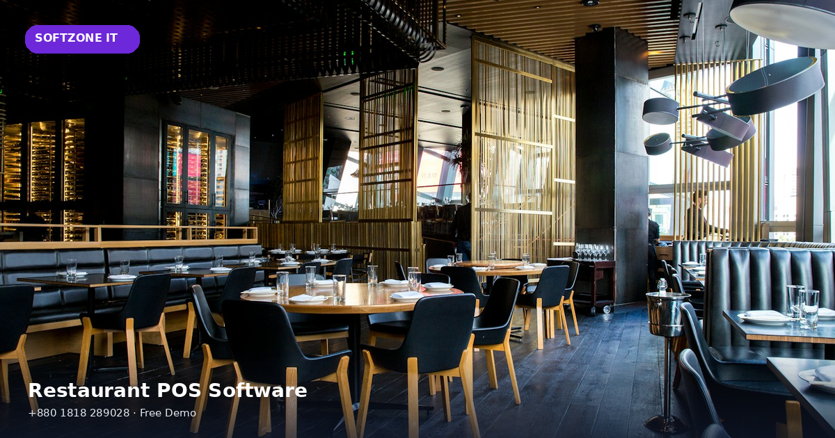 Restaurant POS Software Bangladesh Complete Guide SoftZone IT